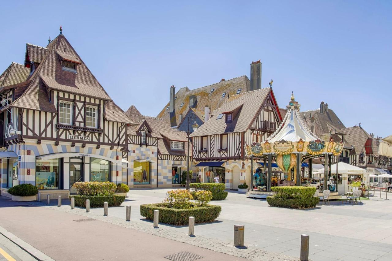 Les Tamaris - Studio With Sea View - Trouville-Sur-Mer Kültér fotó