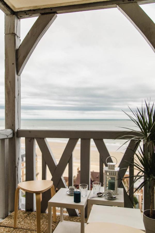 Les Tamaris - Studio With Sea View - Trouville-Sur-Mer Kültér fotó